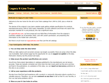 Tablet Screenshot of legacykline.com